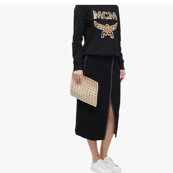 NWT** MCM Visetos Crossbody Clutch - Picture 5 of 7